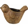 Classic Home and Garden Cement Buddies Indoor Outdoor Bird Planter,