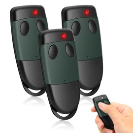 433.92MHz Garage Opener Remote Control for Cardin S449 QZ2, S449 QZ1, 2 Channels, Rolling Code, Handheld Transmitter Remote Control for TXQ449100 TXQ449200 Replacement Remote Control Garage Door
