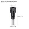 sourcing map 12mm to 12mm Router Collet Extension Rod Chuck