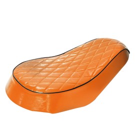 JMCHstore Brown Diamond Stitch Retro Mini bike Seat for Coleman B200 B200RS B200RSV