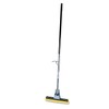 Steel Roller Sponge Mop, Bronze Handle with 12" Wide Yellow