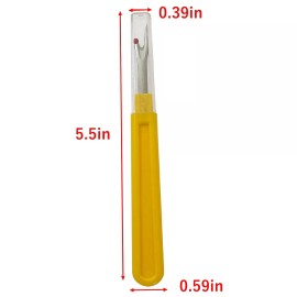 INTBUYING 4pcs Handle Seam Ripper Stitch Unpicker Thread Cutter DIY Remover Sewing Tool