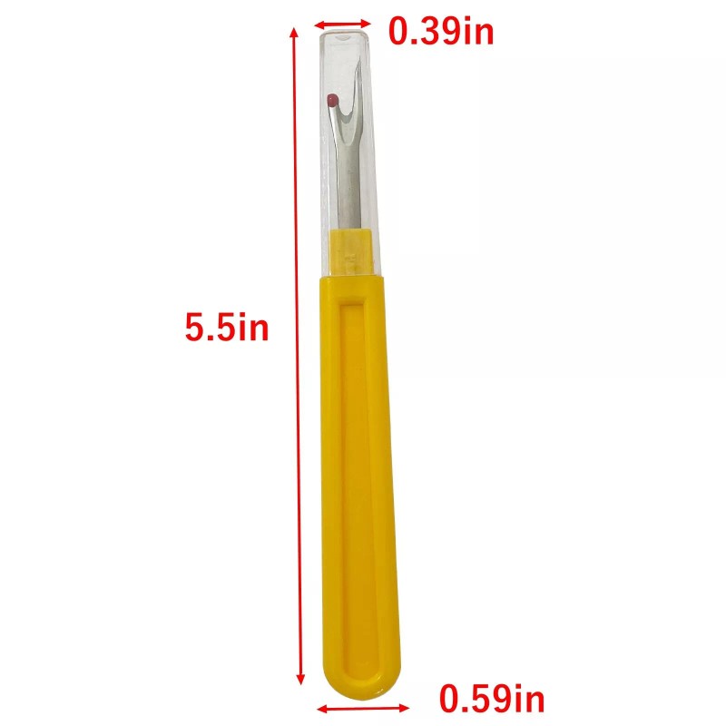 INTBUYING 4pcs Handle Seam Ripper Stitch Unpicker Thread Cutter DIY