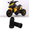 Front Fork Gaiter Protector 2 Pieces Motorcycle Shock Absorber Dust