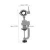 Outanaya Rotating Electric Drill Stand Holder Aluminum Vise Clamp for