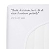 MOTHER NURTURE Waterproof Cot Bed Mattress Protector, 140 x 70cm
