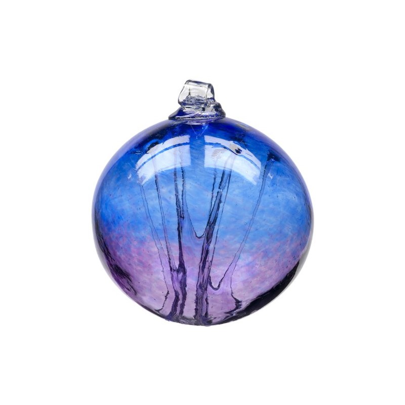 Kitras Witch Ball, Cobalt/Amethyst