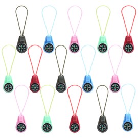 GWHOLE 15 x Compass Mini Survival Compass Kids Pendant Bag Compass Small Pocket Compass for Camping Hiking Outdoor Gadgets Activities