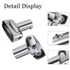 Kokone Shower Curtain Rod Bracket Set of 2 Adjustable 180°