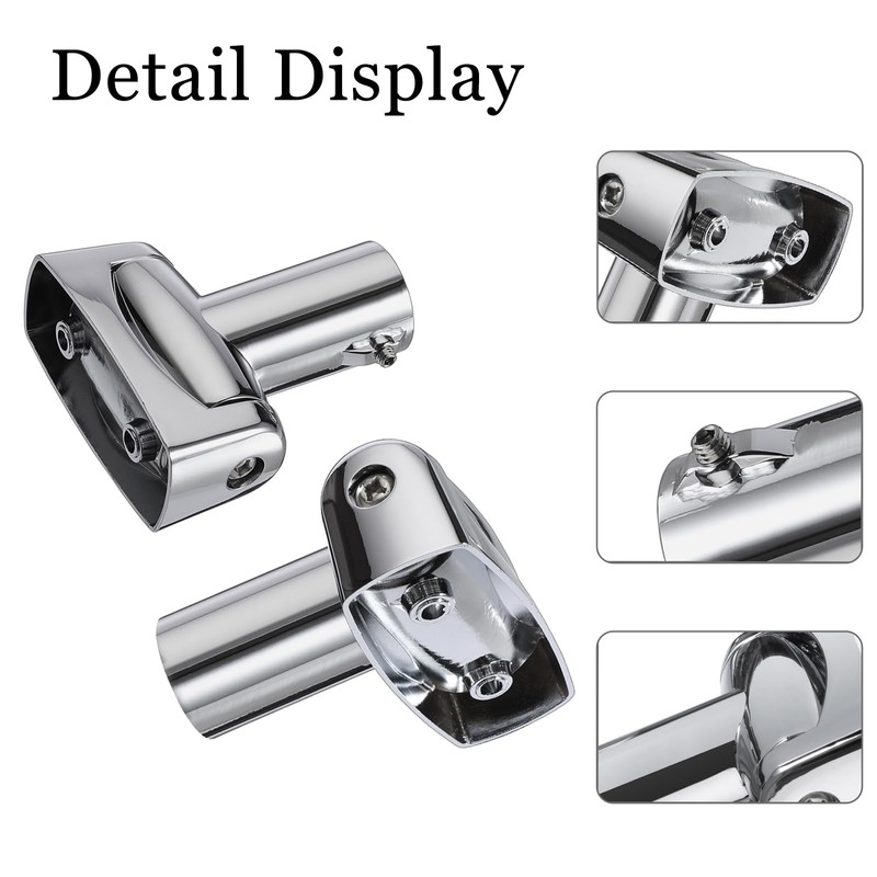 Kokone Shower Curtain Rod Bracket Set of 2 Adjustable 180°