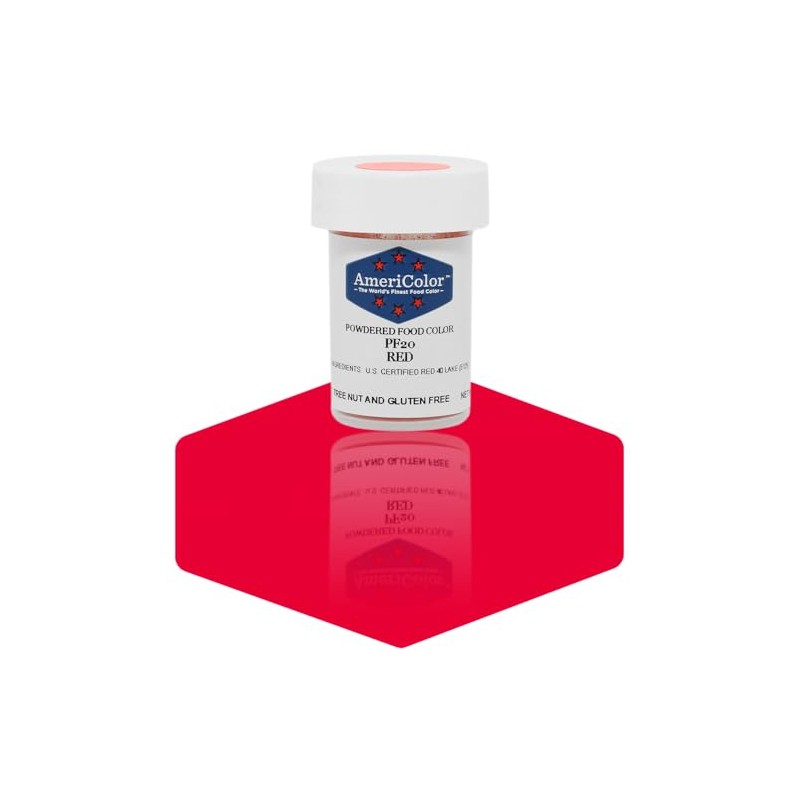Americolor Powder Food Color, 3gm, Red