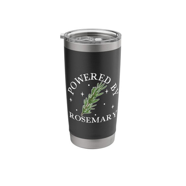 Powered by Rosemary Stainless Steel Insulated Tumbler