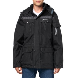 Arctix Men's Performance Tundra Jacket With Added Visibility, Black, 3X-Large