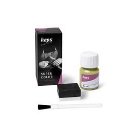 KAPS Super Color, Leather Dye for Natural Leather, Faux Leather and Fabric, Leather Dye 25 ml (148 - Apple Green)