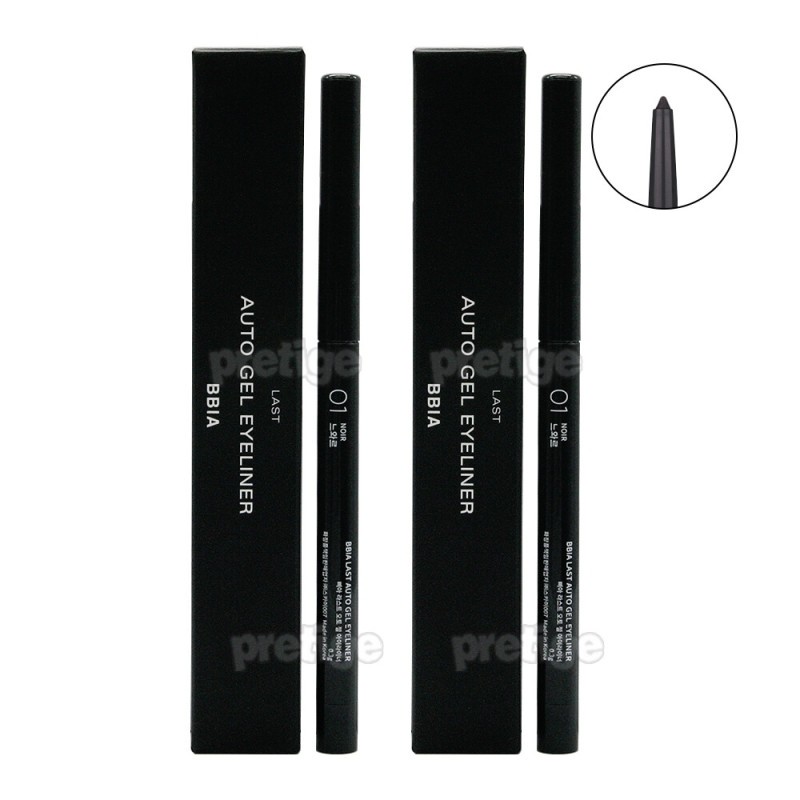 BBIA Last Auto Gel Eyeliner 0.3gx2 / 삐아 라스트 오토