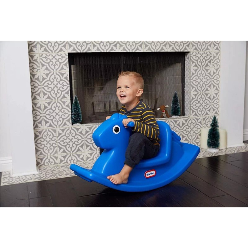 Little Tikes Caballo Para Bebe Little Tikes Rocking Horse Azul