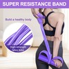 Upgraded 21 Fitness Resistance Bands-6 Tube Pedal Resistance Band, Elastic