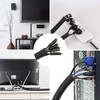 YIUTERA Organizador de Cables, Manguitos de Cable Cubre Cables Protector