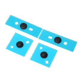 VBESTLIFE 3rd/4th/5th Generation Laptop Casing Feet Replacement Anti-slip Feet for Round Housing Bases (Black)