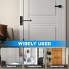AROMUJOY Automatic Door Closer, Spring Loaded Door Closer, Zinc Alloy