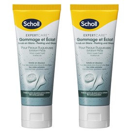 SCHOLL 2 x Creams Scrub - Removes Dead Skin - 75ml