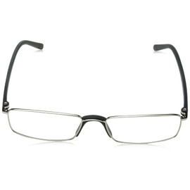 Rodenstock Unisex Lesebrille ProRead R2640 Lesehilfe bei Weitsichtigkeit, Brille mit leichtem Edelstahlgestell (+1 / +1,5 / +2 / +2,5), Dunkelblau/Silber, 2,0