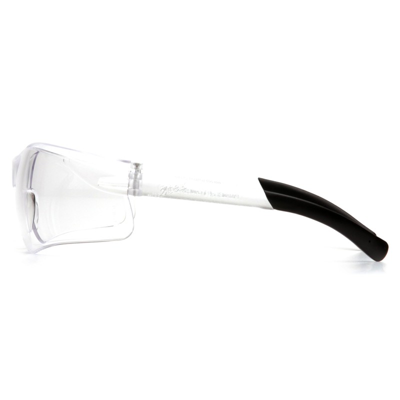 Pyramex Mini Ztek Safety Eyewear, Clear Lens With Clear Frame