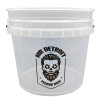 Mr. Detroit-4pc Wash Kit w/Mitt, Bucket, Dirt Trap, Soap for