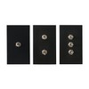 ARUASTUDIO Retro Interior Light Switch ON-Off Set, Switch Plate, Toggle