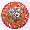 What If It All Works Out? Enamel Lapel Pin Metal