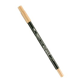 Uchida 1122-C-30 Marvy Extra Fine Tip Le Plume II Double Ender Marker Pen, Rosewood