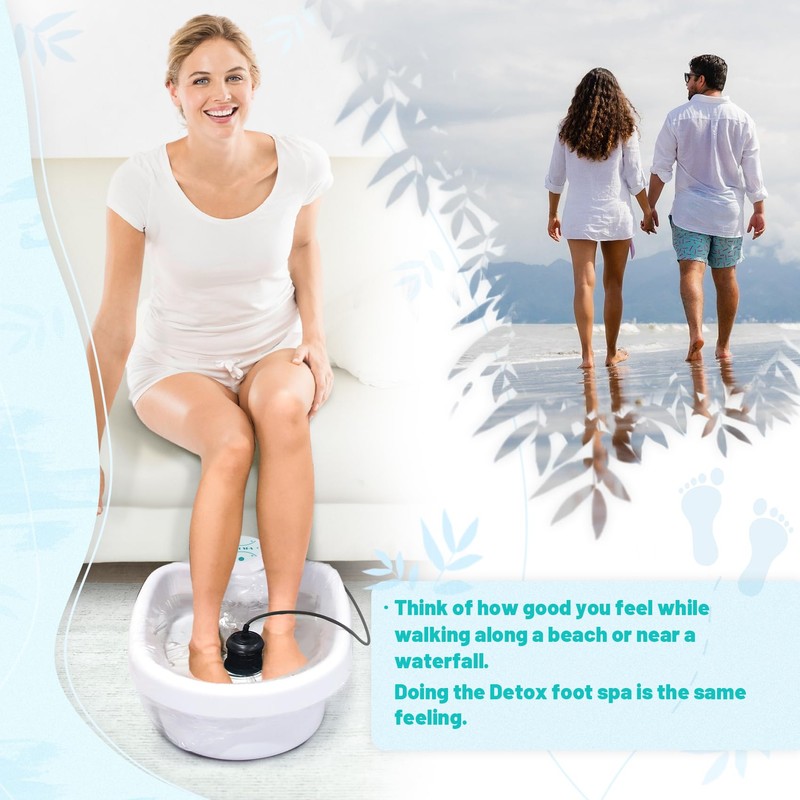 LeCuag Ionic Foot Spa Detox Machine Ion Foot Spa Detox