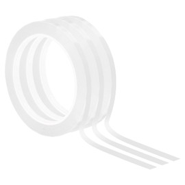 PATIKIL Whiteboard Tape 1/4" 6mmX66m, 3 Pack Thin Dry Erase Tape for Graphic Chart Marking DIY Art, White