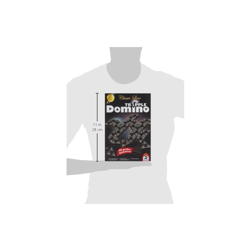 Schmidt Spiele 49287 - Juego de Tablero (Negro, 19 cm,