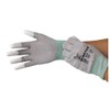 Wetec ESD Gloves, PU-Coated Fingertips, M, Carbon Thread (Protective Glove,