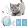 Cat Super Smart Fully Automatic Ball Bird Saying Gradient LED