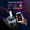T25S Car MP3 Player Multi-function BT5.0 Dual USB Chargers Support