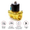 3/4 Inch 24 VAC Normally Closed Brass Solenoid Valve
