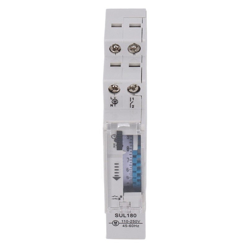 Time Switch Mechanical Timer Waterproof 24 Hours Controller 110‑250VAC for