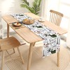 Heyfary New York Party Decorations NYC Cityscape Table Runner American
