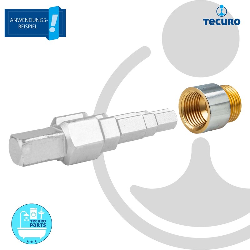 tecuro Tap Extension 1/2 Inch x 10 mm – According