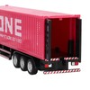 Container Truck Model 1:48 Vivid Exquisite Beautiful Decorative Toy Ornament