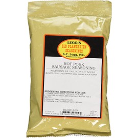 Old Plantation A.C. Legg INC Hot Pork Sausage Seasoning