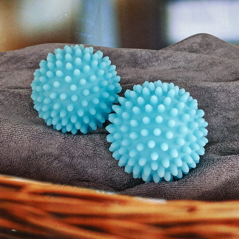 Dryer Balls 4 Pack - Non-Toxic Reusable Dryer Balls (Light