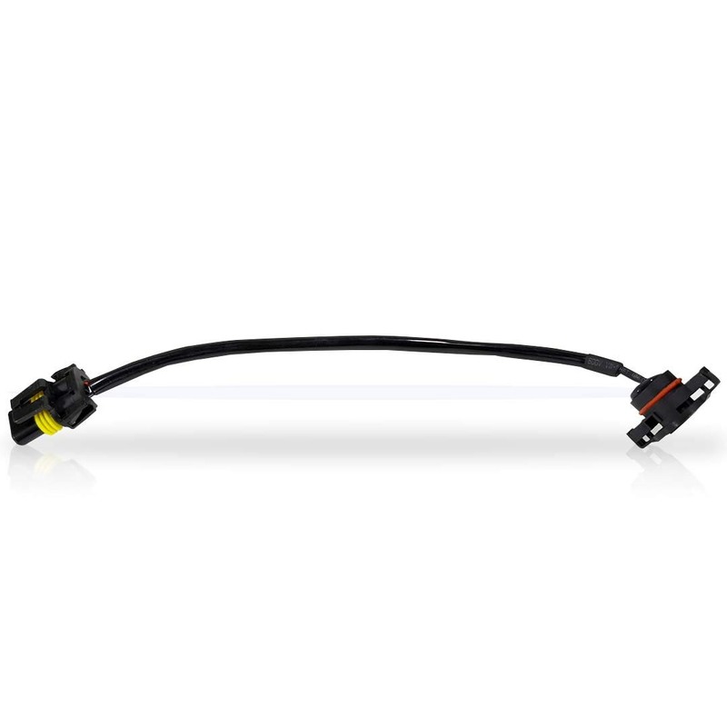 LED Fog Light Wiring Harness Connector Compatible with Jeep Wrangler