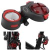 Bike Induction Taillight USB Rechargeable Waterproof Warning LED Rear Lights