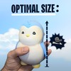 MonkeWorld Pudgy Penguin in Blue Squishies Fidget Toy Original Penguin