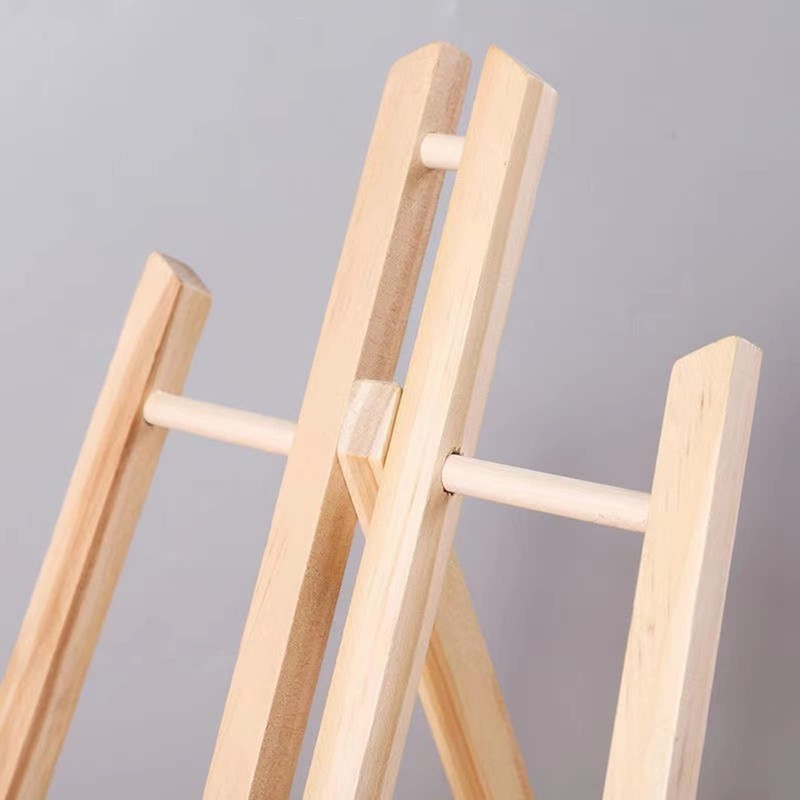 Wooden Small Tabletop Art Display Easels, Desktop Holder Stand, Mini