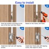 XMZ-DDUP 2Pcs 6 inch Hidden Door Hinges -Invisible Hinges for