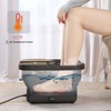 Beinilai Collapsible Foot Spa,Foot Bath with Heat and Massage and